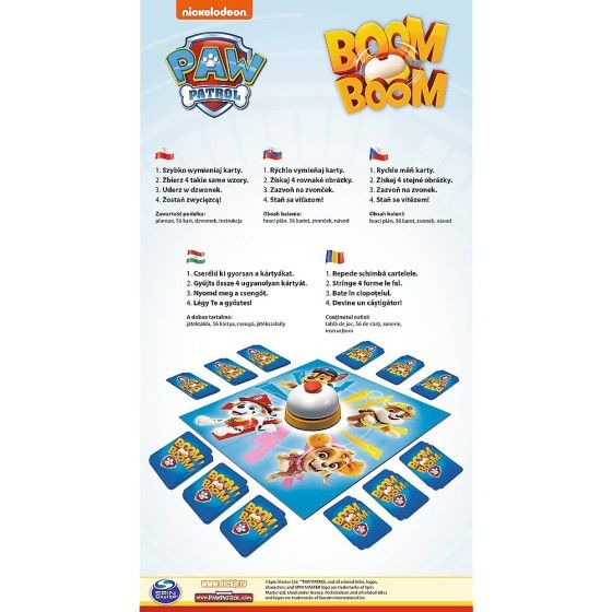 Trefl Hra: Boom Boom - Paw Patrol