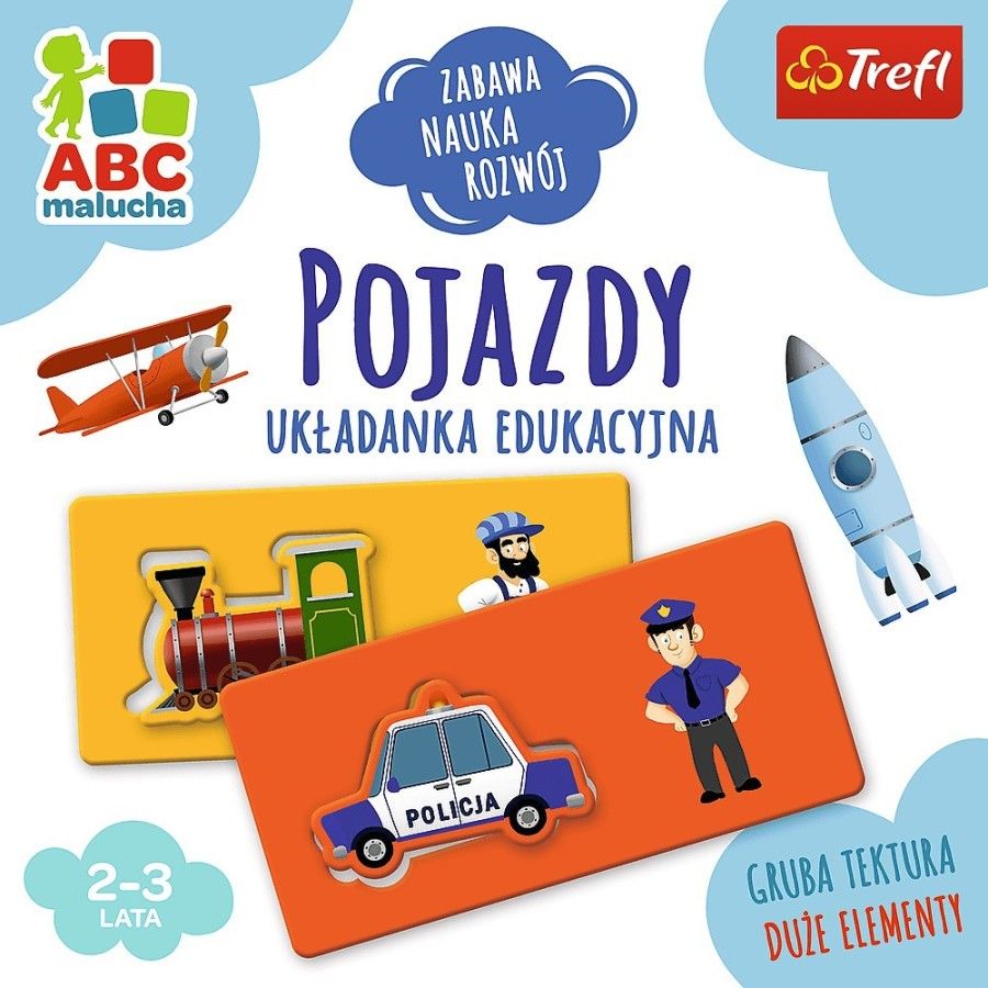 Trefl Gioco - Veicoli/ABC Bambino