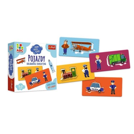 Trefl Gra - Pojazdy/ABC Malucha