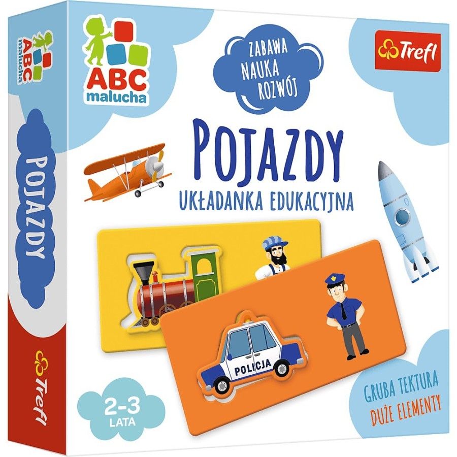 Trefl Játék - Járművek / ABC Toddler