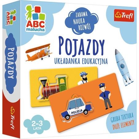 Trefl Game - Vehicles/ABC of the Toddler