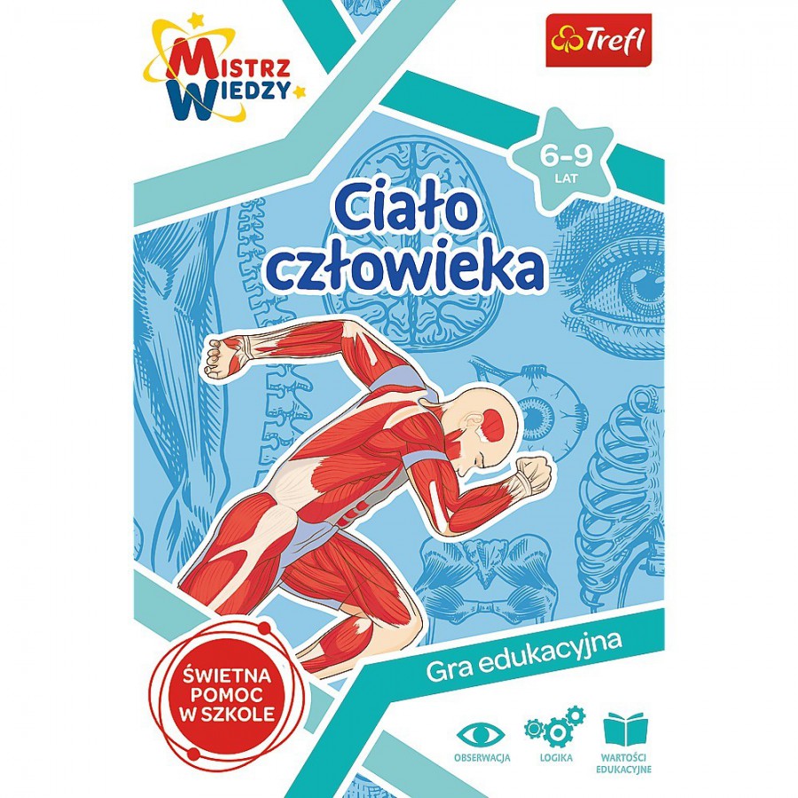 Trefl Gra - Ciało człowieka/ Mistrz Wiedzy