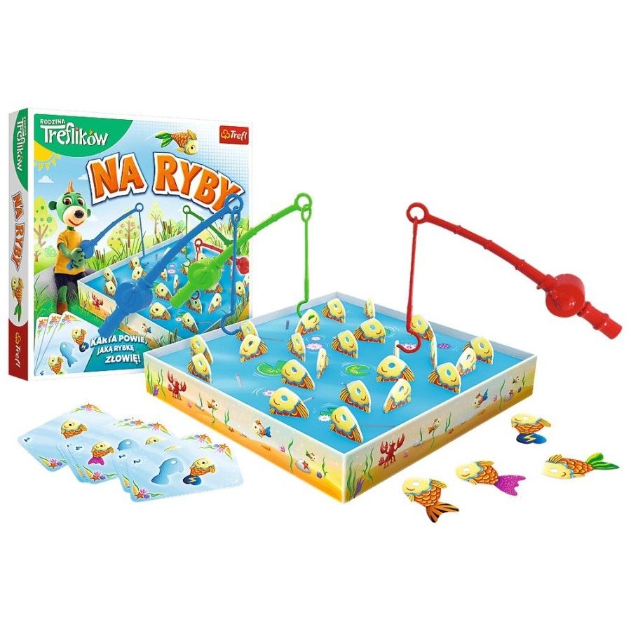 Trefl Arcade game - Treflik Family: Going Fishing