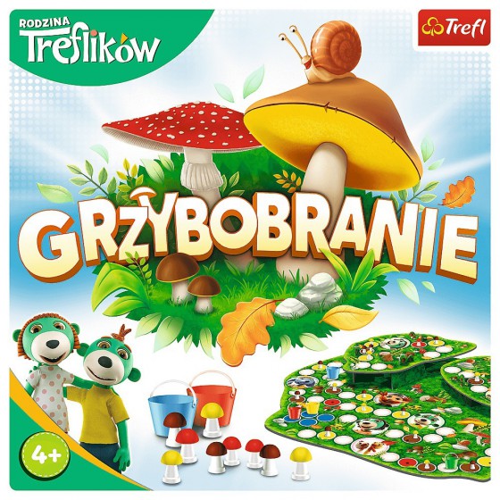 Trefl Gra rodzinna - Rodzina Treflików: Grzybobranie