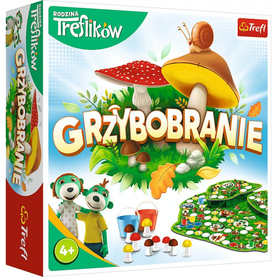 Trefl Gra rodzinna - Rodzina Treflików: Grzybobranie