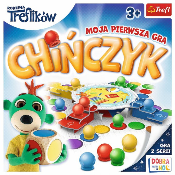 Trefl Gra - Chińczyk Moja pierwsza gra Trefliki