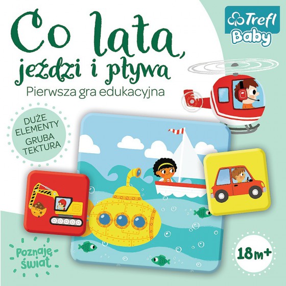 Trefl Gra - Co lata, jeździ i pływa