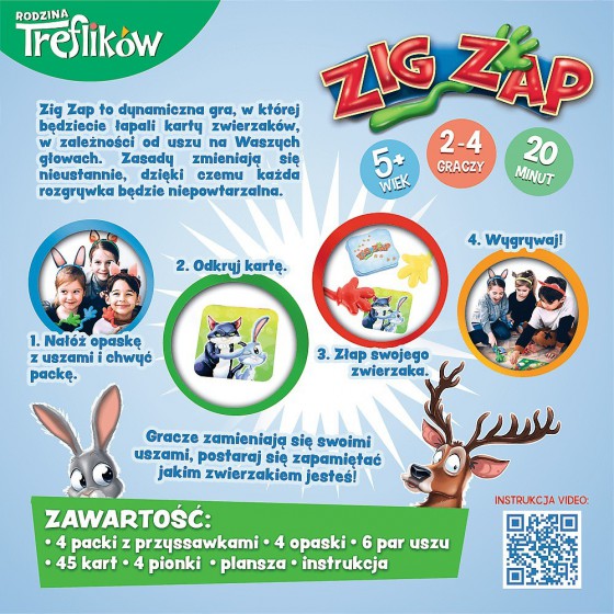 Trefl Gra towarzyska - Zig Zap