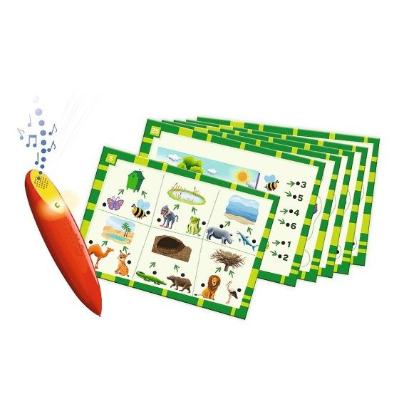 Trefl Jeu d'animaux Le crayon magique
