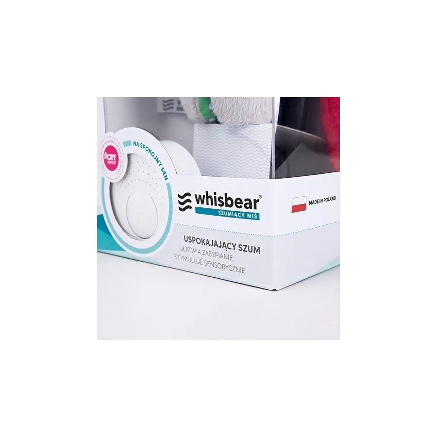 WHISBEAR SOFT SZUMIĄCY MIŚ Z FUNKCJĄ CRYSENSOR TURKUS