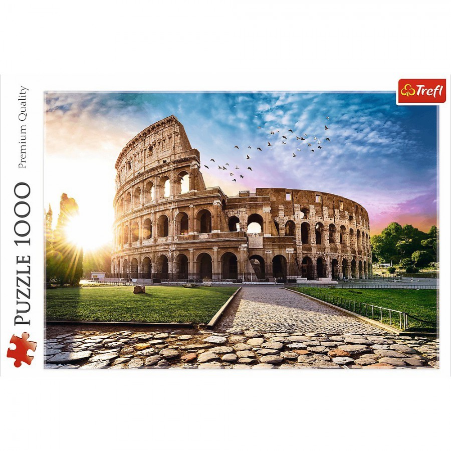 Trefl Puzzle 1000el. - Koloseum w promieniach słońca