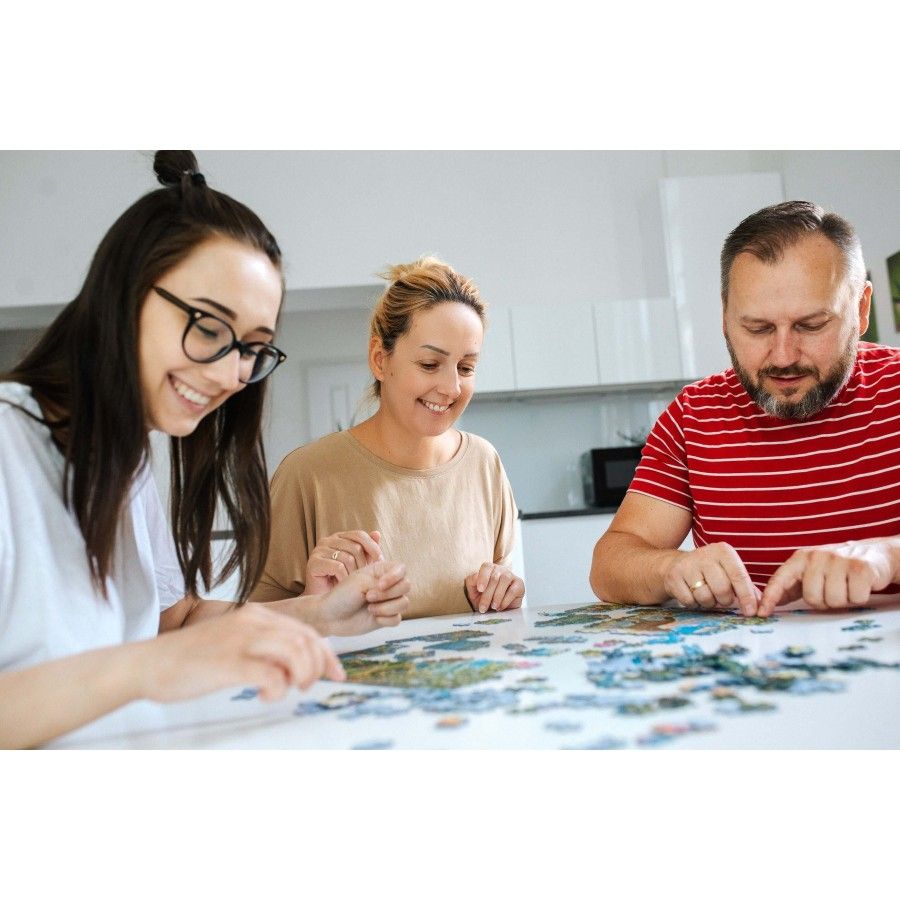 Trefl Puzzle 1000el. Art Collection - Śniadanie wioślarzy