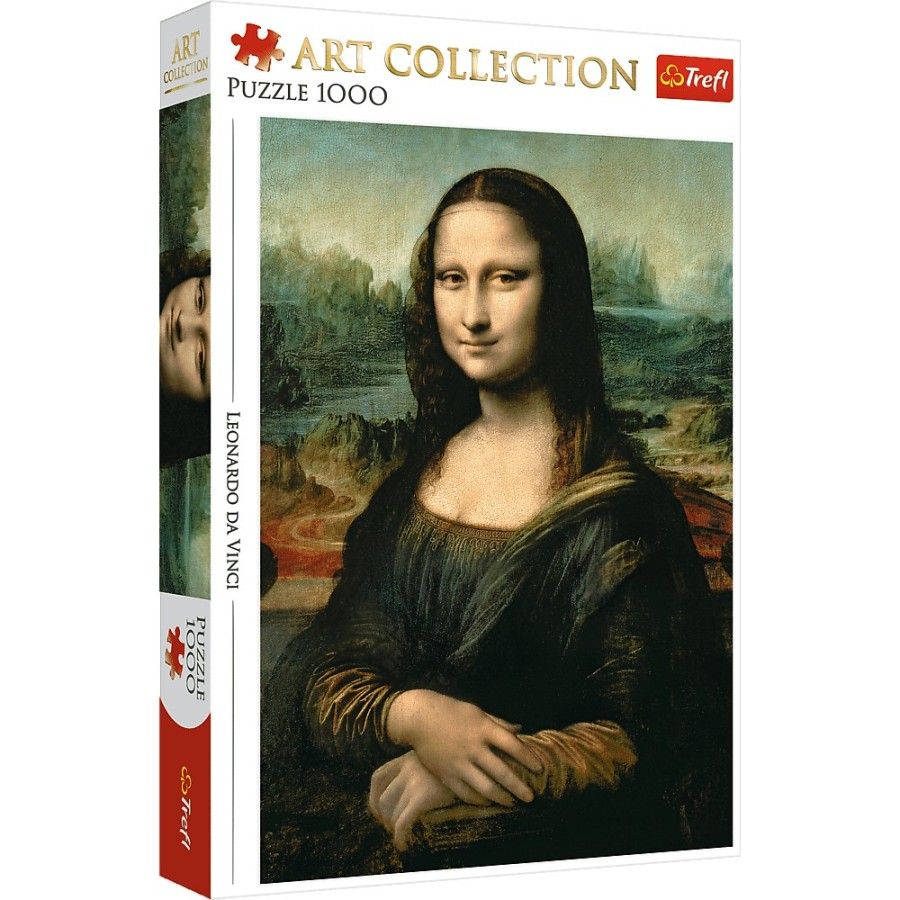Trefl Puzzle 1000el. Art Collection - Mona Lisa - 5900511105421