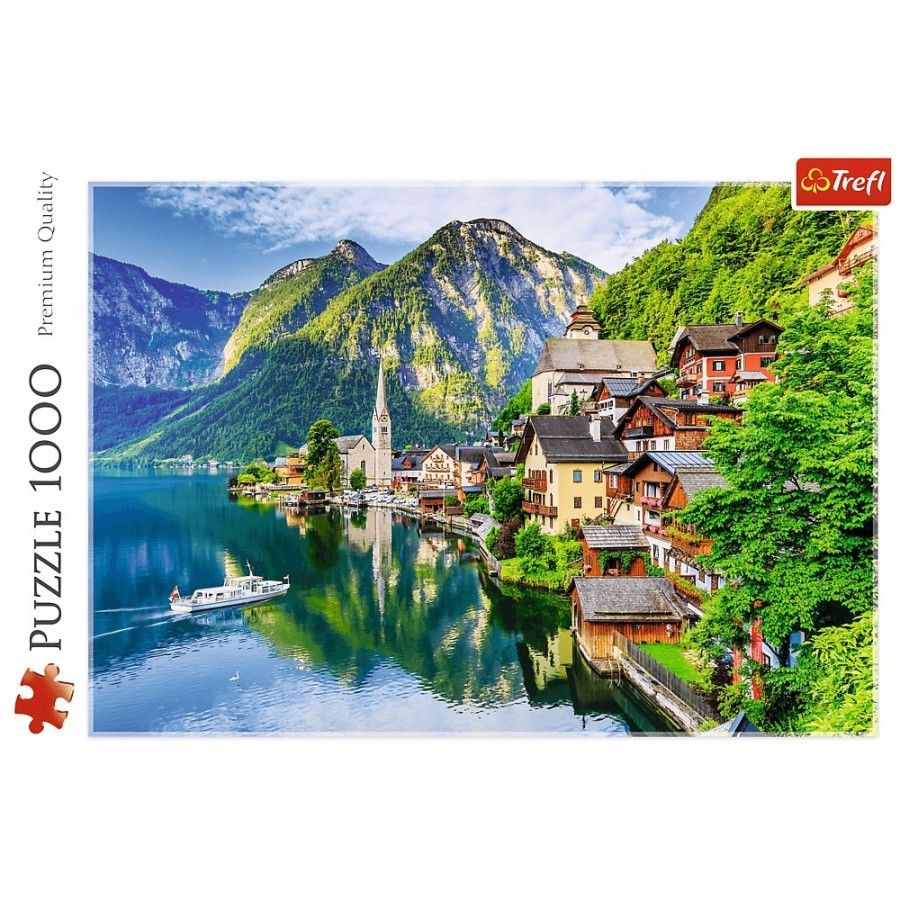 Trefl 1000el puzzle. - Hallstatt, Ausztria