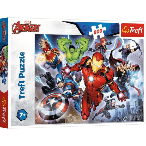 Trefl Das ist ein Puzzle. - Die kühnen Avengers