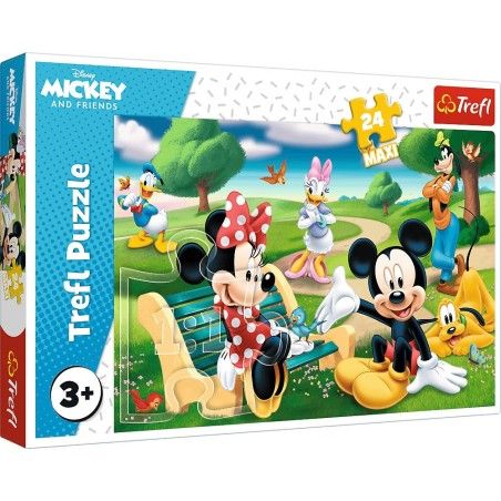 Trefl Maxi 24el puzzle. - Mickey egér barátaival