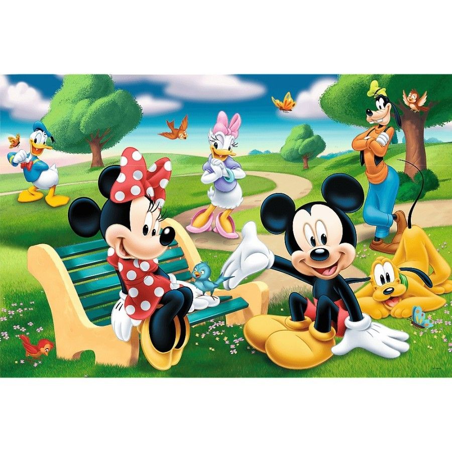 Trefl Maxi 24el puzzle. - Mickey egér barátaival