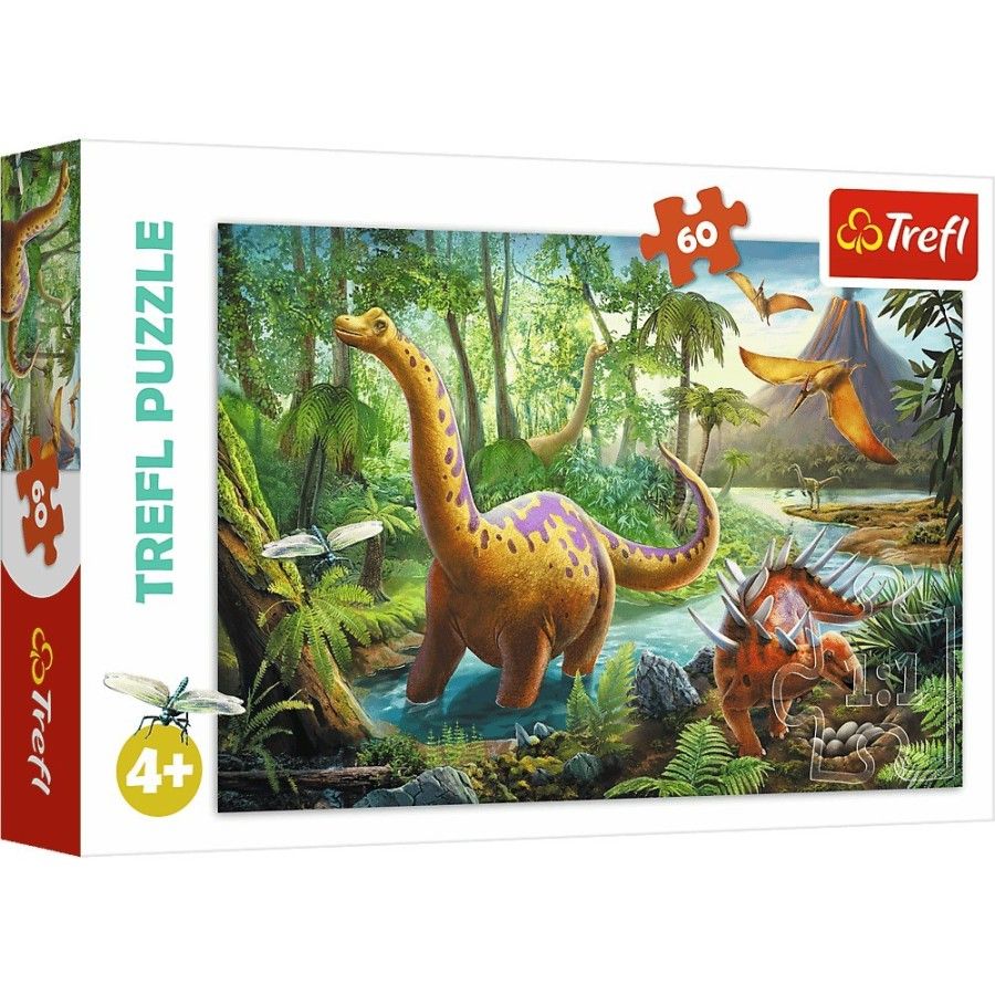 Trefl Une énigme de 60l. - Le voyage des dinosaures