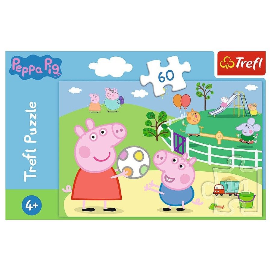 Trefl Puzzle 60el. - Zabawy w gronie przyjaciół