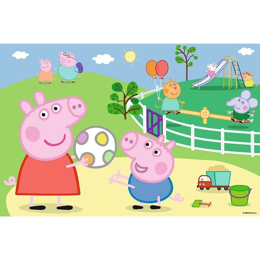 Trefl Puzzle 60el. - Zabawy w gronie przyjaciół