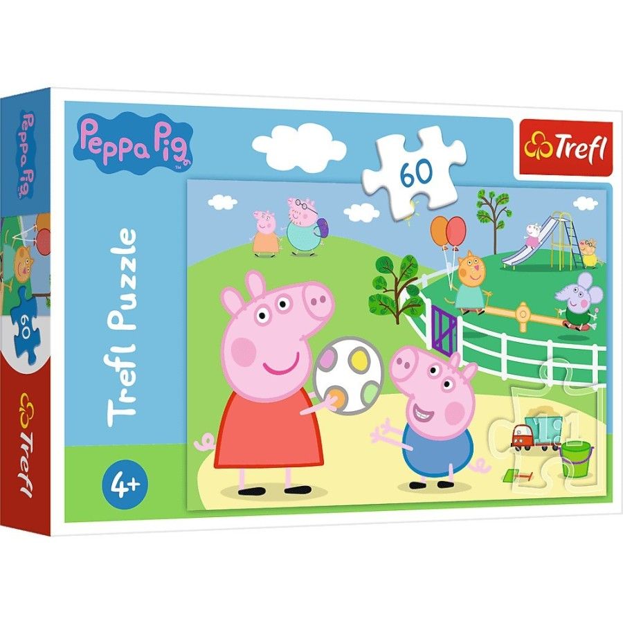 Trefl Puzzle da 60 pezzi. - Divertirsi con gli amici