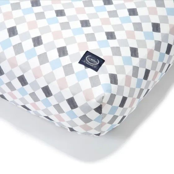 LA Millou SHEET GOOD NIGHT 70X140CM LA Millou FAMILY CHESSBOARD