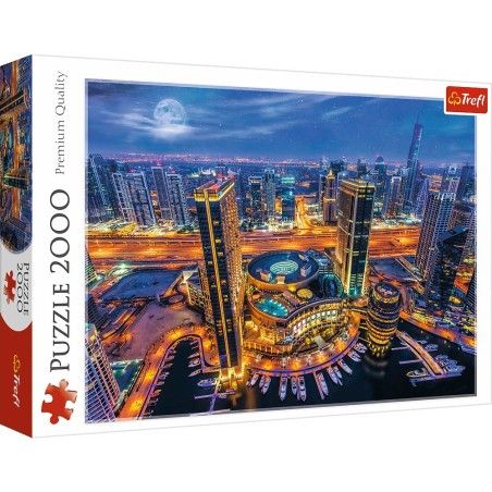 Trefl 2000EL Puzzle. - Lumières Dubaï