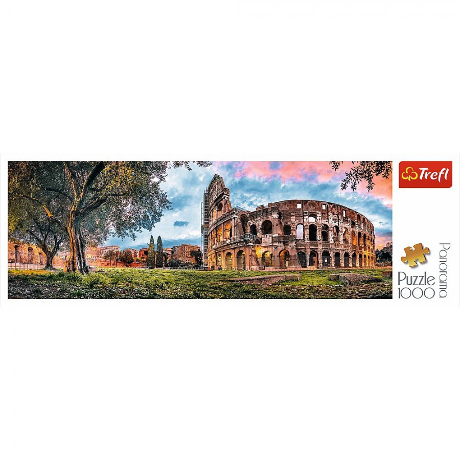 Trefl Puzzle 1000el. - Panorama: Koloseum o poranku