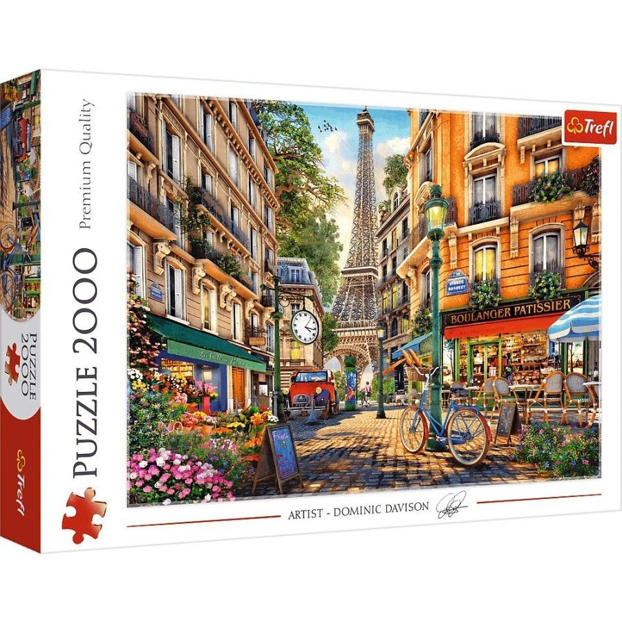 Trefl Puzzle 2000el. - Popołudnie w Paryżu