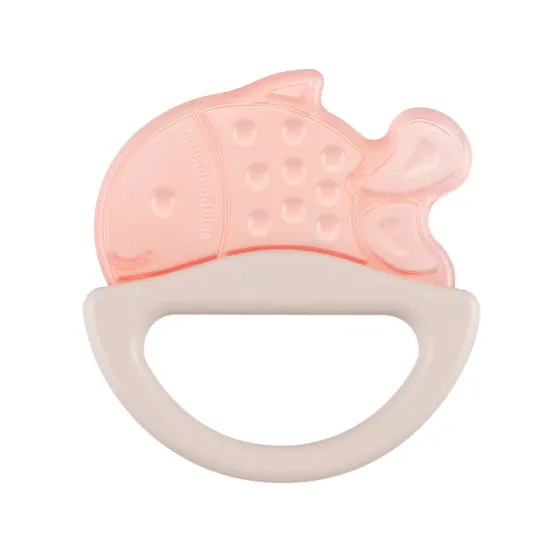 Canpol Grzechotka z gryzaczkiem rybka PINK