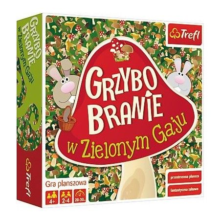 Trefl Rodinná hra - houbaření v zelené háji