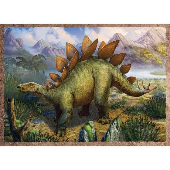Trefl 4W1 puzzle - érdekes dinoszauruszok 4+ - 5900511343830