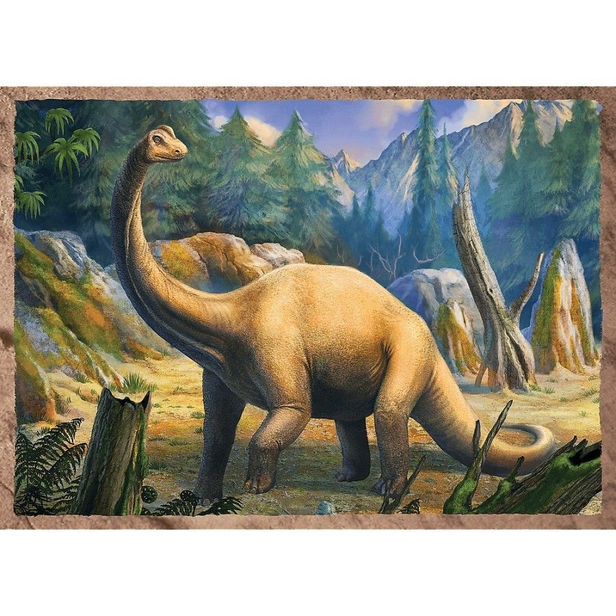 Trefl 4W1 Puzzle - Interesting Dinosaurs 4+ - 5900511343830