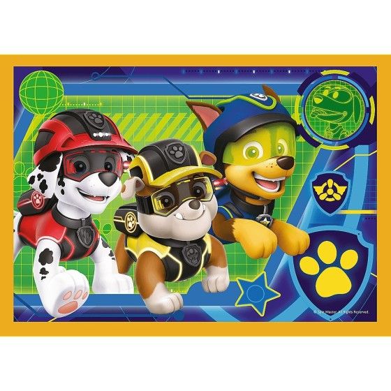 Trefl Puzzle 4 en 1 - Pat Patrouille des Fêtes 4+