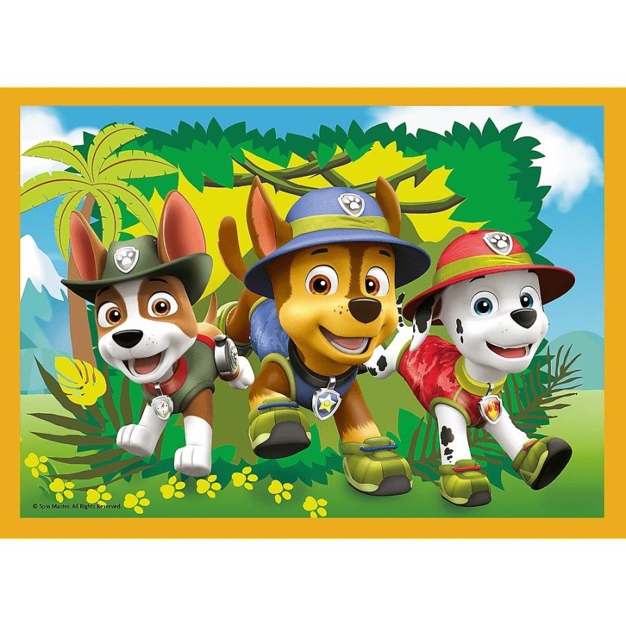 Trefl Puzzle 4in1 - ünnep PSI PATROL 4+