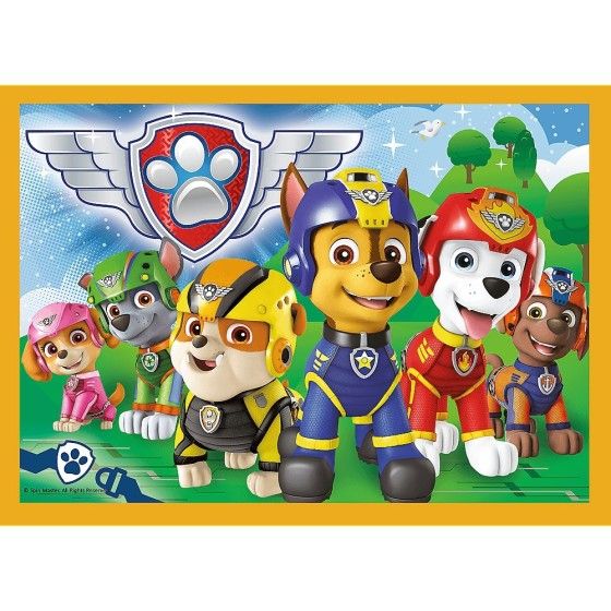 Trefl Puzzle 4w1 - Wakacyjny Psi Patrol 4+