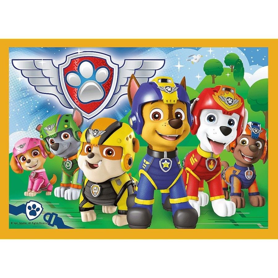 Trefl Puzzle 4in1 - ünnep PSI PATROL 4+