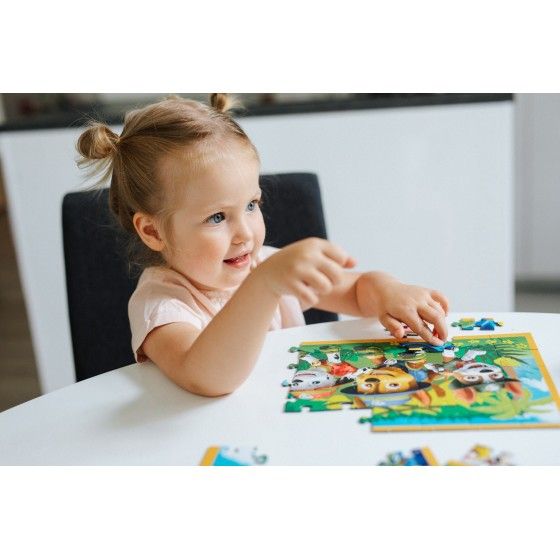 Trefl Puzzle 4in1 - ünnep PSI PATROL 4+