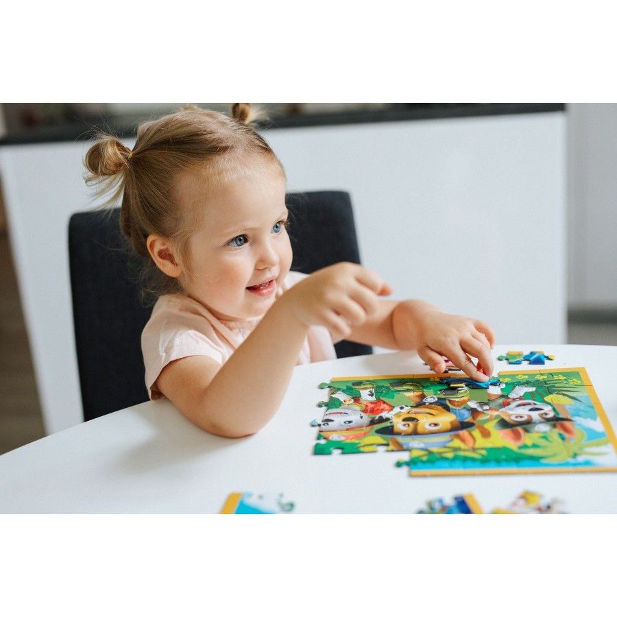 Trefl Puzzle 4in1 - ünnep PSI PATROL 4+