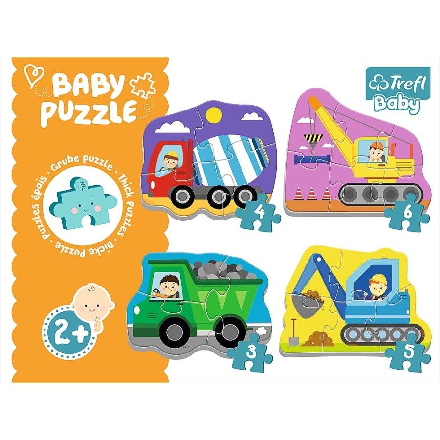 Trefl Baby puzzle - klasika. 