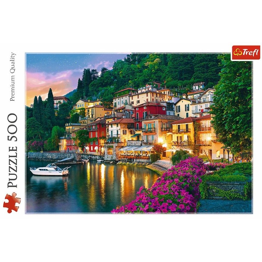 Trefl Puzzle 500el. - Jezioro Como, Włochy 10+