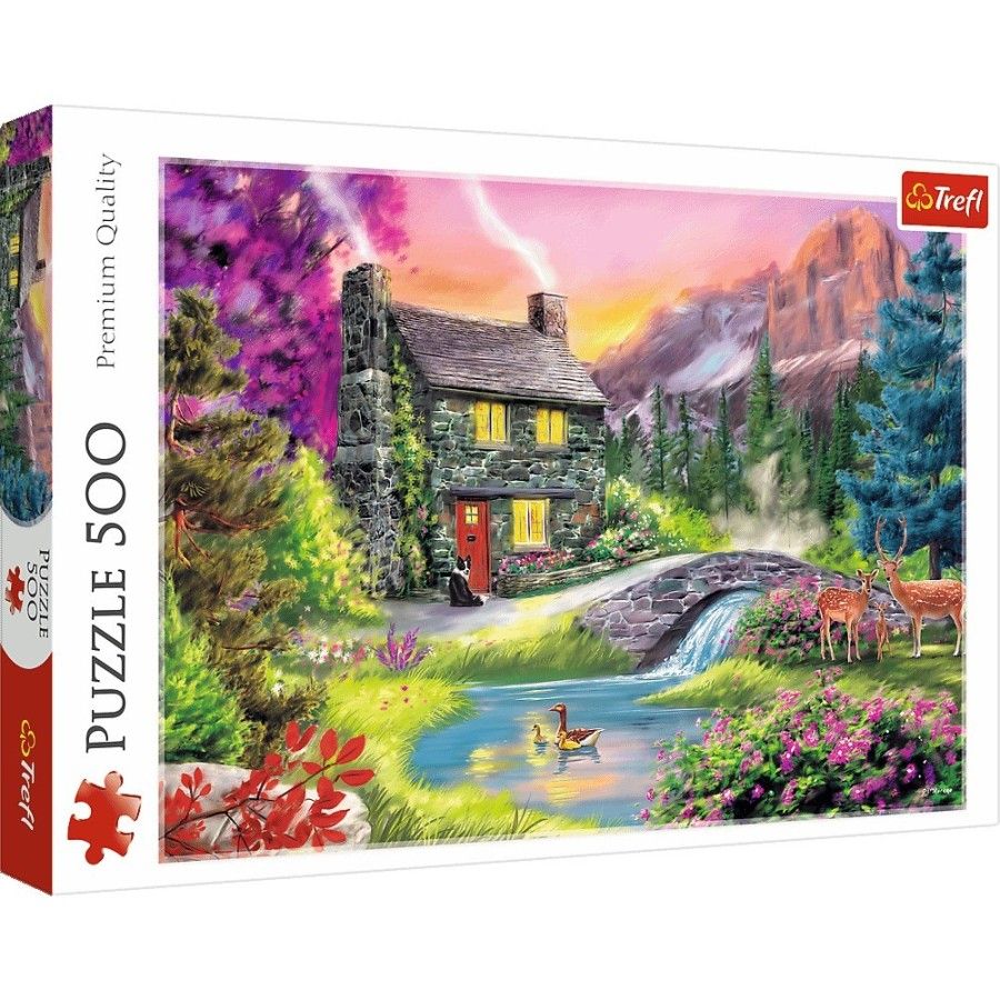 Trefl 500el puzzle. - Mountain Sielanka 10+ - 5900511373257
