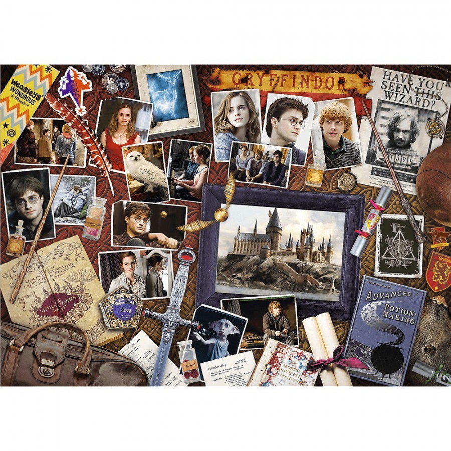 Trefl Puzzle 500el. - Pamiątki z Hogwartu