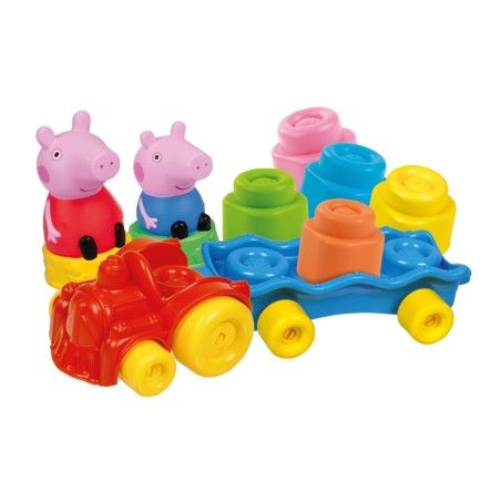Clementoni Baby Clemmy - Peppa Pig Set weiche Blöcke +18m