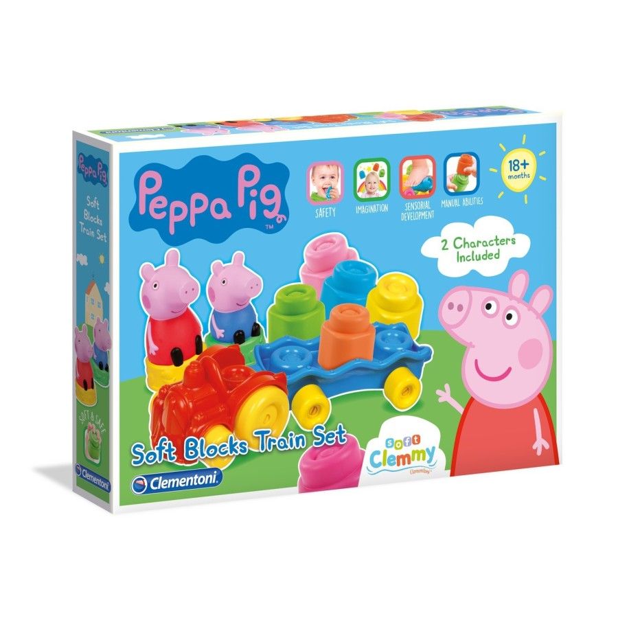 Clementoni Baba Clemmy - Peppa Sertés Miekkie Klocki + 18m