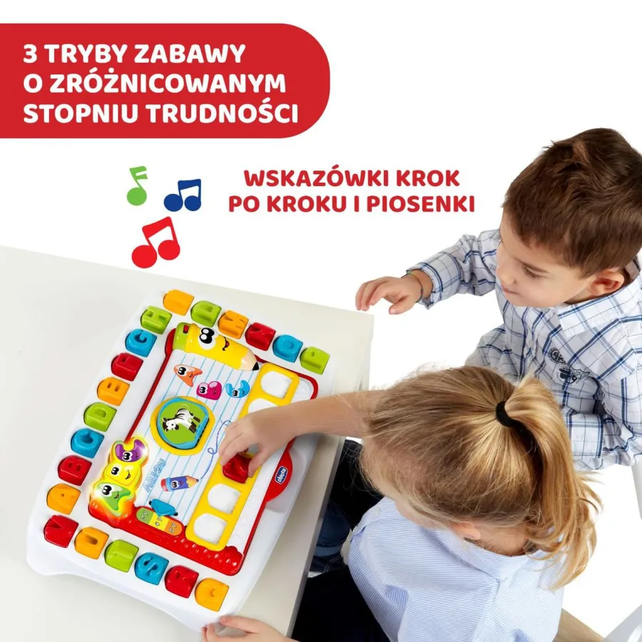 CHICCO EDU PIERWSZY STOLIK PRZEDSZKOLAKA PL
