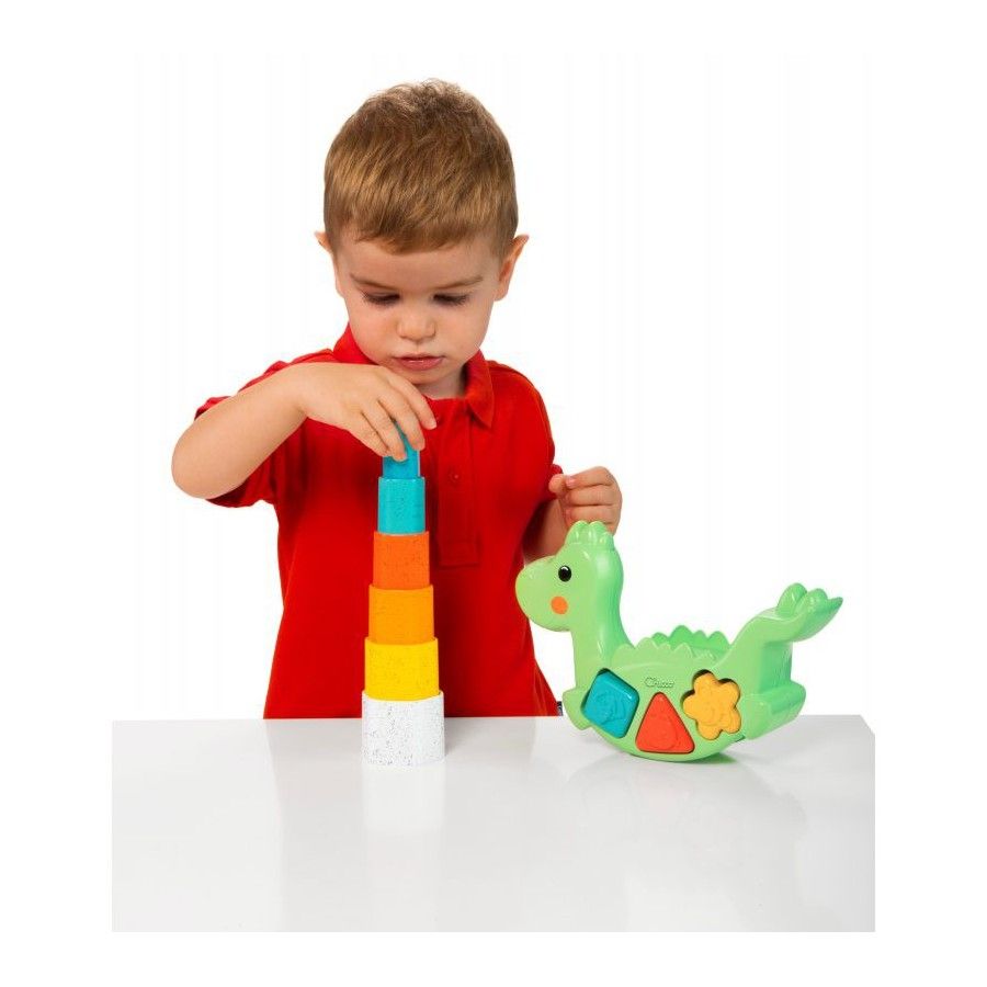 CHICCO ROMPECABEZAS DE DINO CLASIFICADOR ECO+