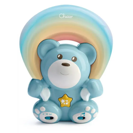 CHICCO FD MIŚ Z PROJEKTOREM RAINBOW NIEBIESKI