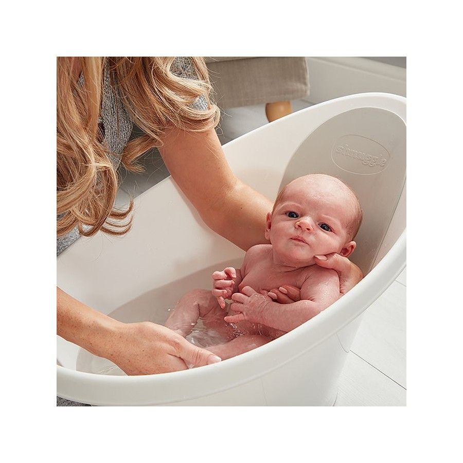 Shnuggle Waterfall Shnuggle Baby with drain Grey Foam Support