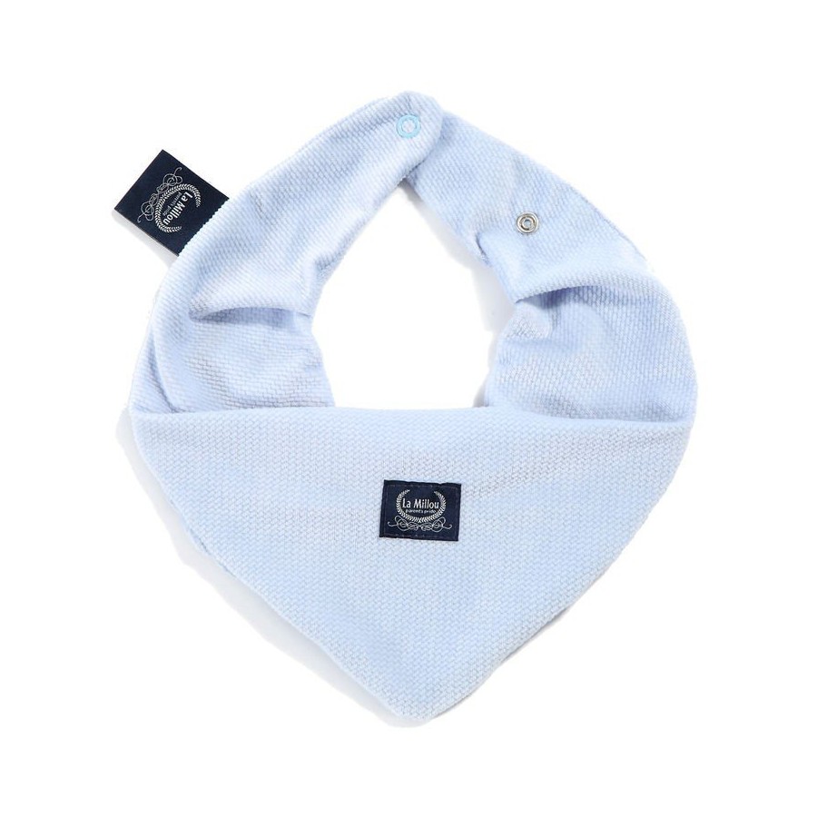 LA Millou very soft scarf VELVET COLLECTION DUSTY BLUE